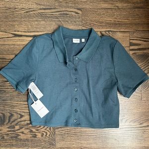 NWT sunday best audio top size L outerspace